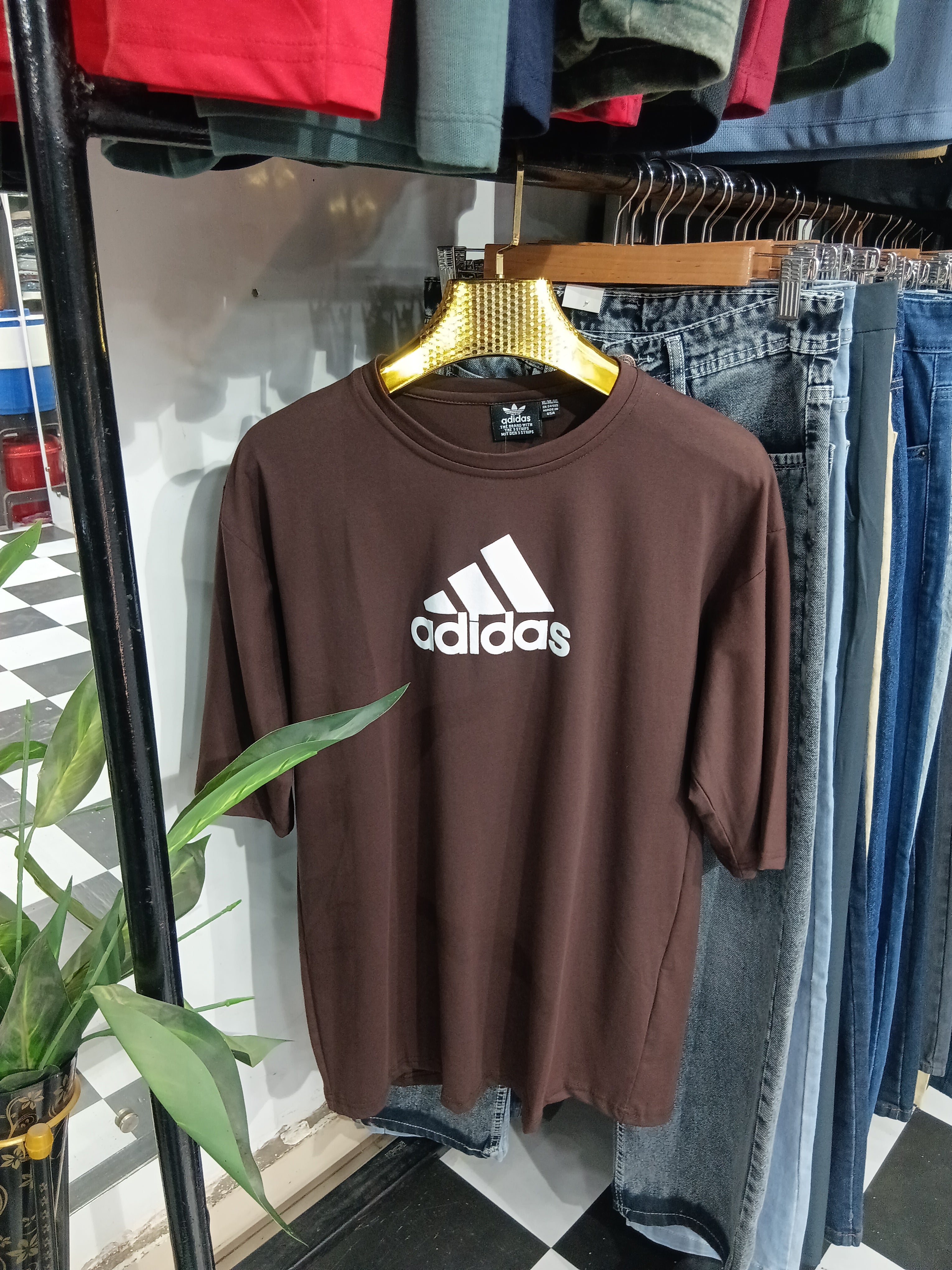 Oversized tshirt Adidas print